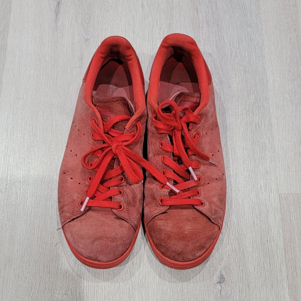 Adidas Stan Smith Original 10.5 Men's Sneakers Red and Orange